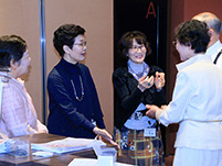 受付打ち合わせ 今田・津村・倉本